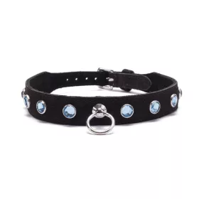 Collare di cristallo azzurro chiaro