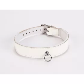 Pelle verniciata con retro bianco in pelle d'agnello