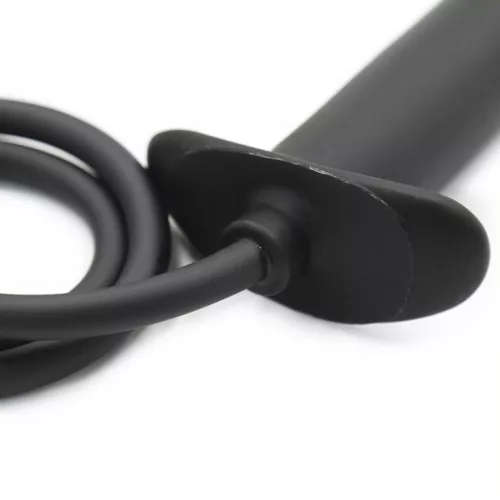 Felfújható análplug – kényeztető vibráció 10 x 2,5 cm