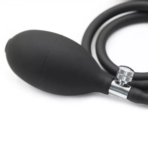 Felfújható análplug – kényeztető vibráció 10 x 2,5 cm