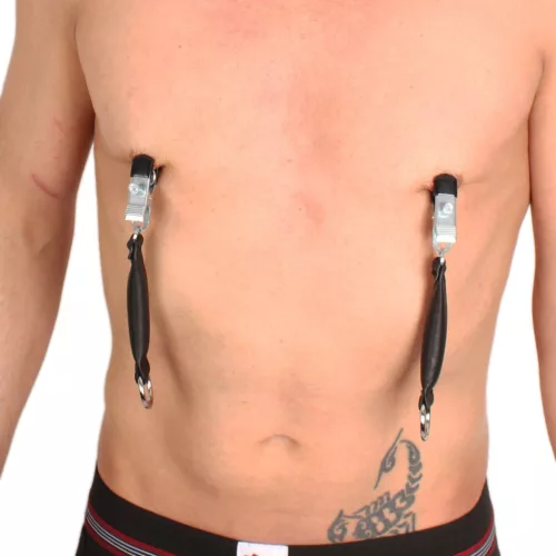 Bőr súllyal ellátott mellbimbó csipesz – 80g x 2 db