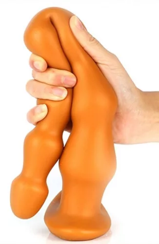 Prémium hosszú Chap golyós análplug – 22 x 3 cm