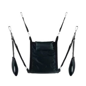 Rectangle Fabric Sling – prémium fekete függesztő szett