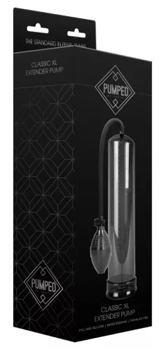 Classic XL – prémium férfi vákuumpumpa feketében