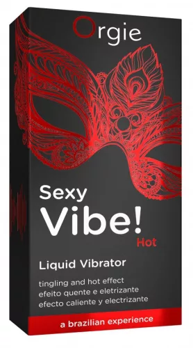 Sexy Vibe Hot – stimuláló érzéki zselé 15ml