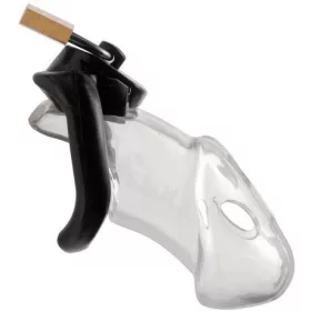 Rickers Chastity Cage – átlátszó intimméret 9 x 3 cm