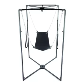 Kit Sling – fekete, csábító bőrszíj armaturával