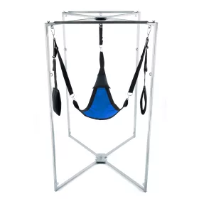   Kit Sling – kék-fekete háromszög szövet vibrátor tartóval