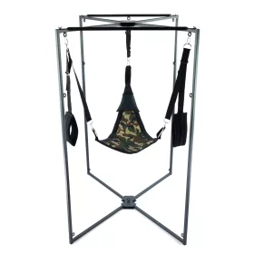 Kit Sling – fekete álcázott trikó, prémium anyagból