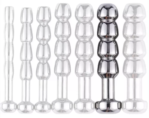 Mega – 4,5 cm-es átmérőjű, piercinges húgycső dugó