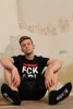 Sk8erboy – fekete negyedzokni, stílusos kényelem