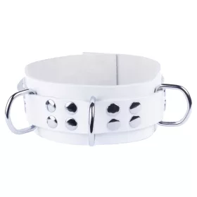 Prémium bőr nyaklánc – stílusos fehér dizájn