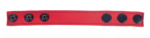 Red Cocky – bőr péniszgyűrű prémium kényelemért