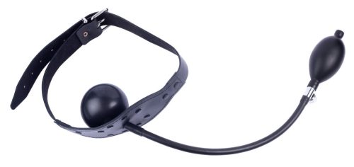 Felfújható bőr labdás maszk – stílusos érzéki élvezet