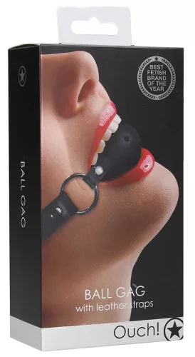 Fekete ball gag – izgalmas játék az ínycsiklandó élvezetért