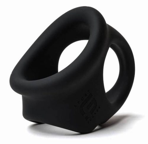 Ballstretcher – fekete herehúzó maszturbátor