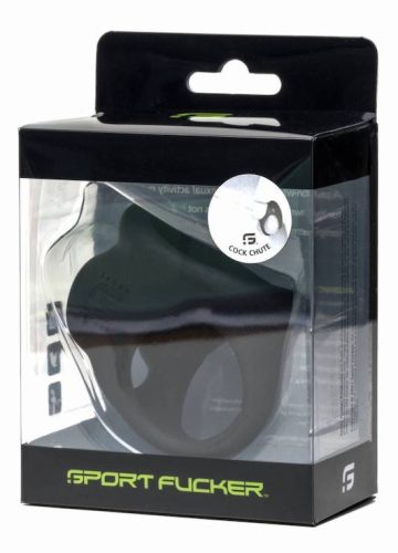 Ballstretcher – fekete herehúzó maszturbátor