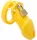 Bran – sárga szilikon chastity cage, érzéki izgalomhoz