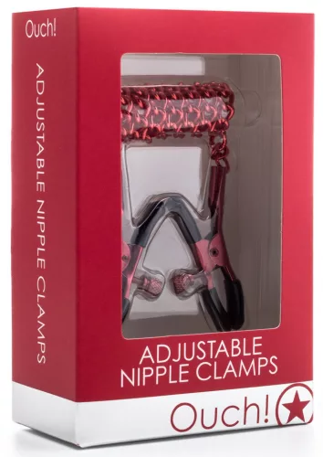 Nip Secrets Red – állítható mellbimbócsipesz