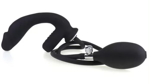 Infladick – felfújható és vibráló anális dugó 14x3.5cm