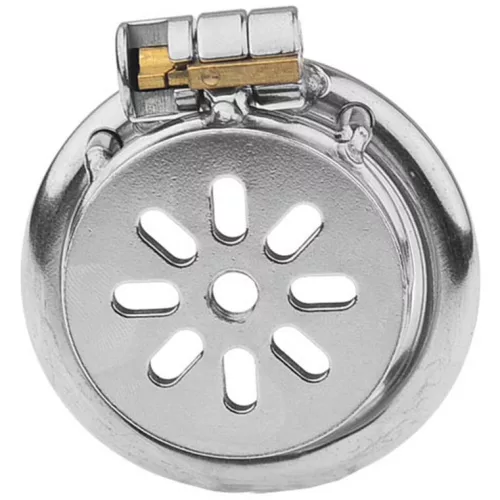 Fém szexi zár – lapos intim ketrec 2 cm