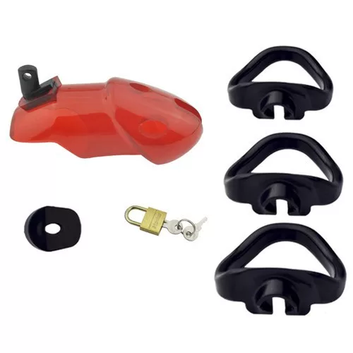 Rickers – prémium piros férfi kényszerítő háló 9 x 3 cm