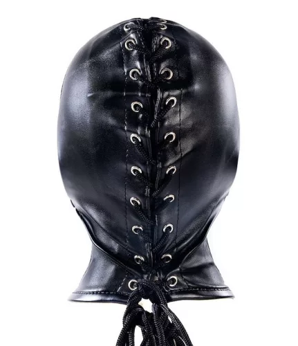 Prémium SM maszk gagszal – stílusos felnőtt játék