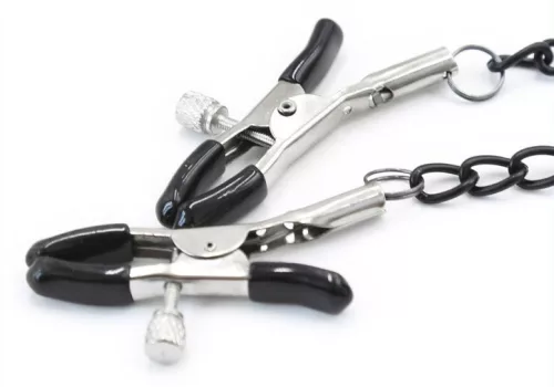 Gag Nip Ring – stílusos mellbimbó feszítő fekete színben