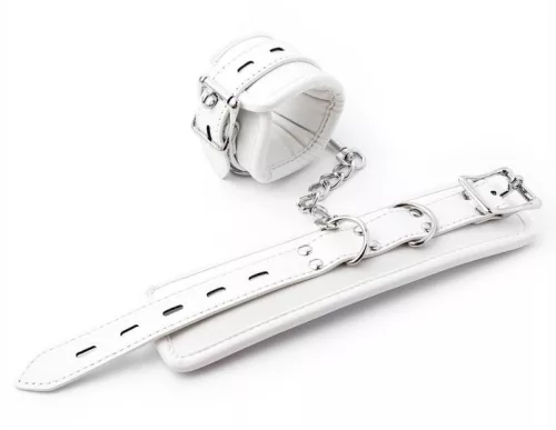 CUFF BOMB – fehér csuklókötöző készlet