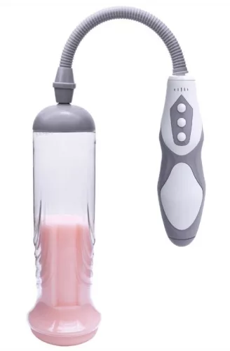 Passion Handle – prémium péniszpumpa 20 x 5,5 cm