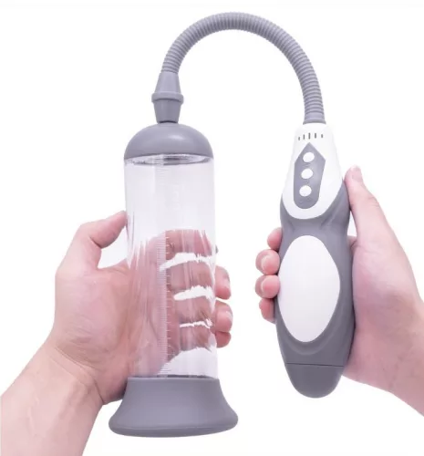 Passion Handle – prémium péniszpumpa 20 x 5,5 cm