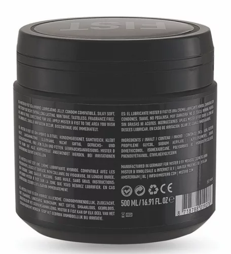 MISTER B FIST LUBE – prémium síkosító 500ml
