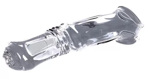 Átlátszó péniszujj - 18 x 3.5 cm, érzéki kényelem bevezetése