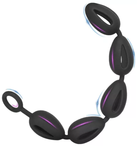 Hollow Out – üreges anál golyók, 51 cm hosszú