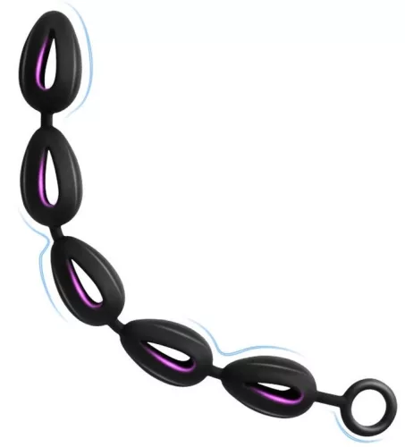 Hollow Out – üreges anál golyók, 51 cm hosszú