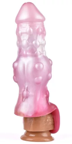 Toadix - Premium pénisz hüvely, 17 x 6 cm, rózsaszín