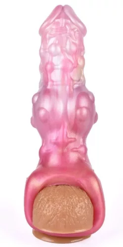 Toadix - Premium pénisz hüvely, 17 x 6 cm, rózsaszín