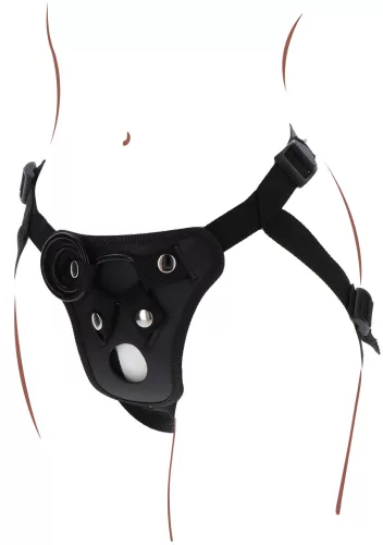 Prémium övvel rögzíthető dildo - élvezetes felfedezés