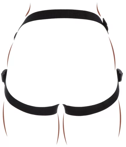 Prémium övvel rögzíthető dildo - élvezetes felfedezés