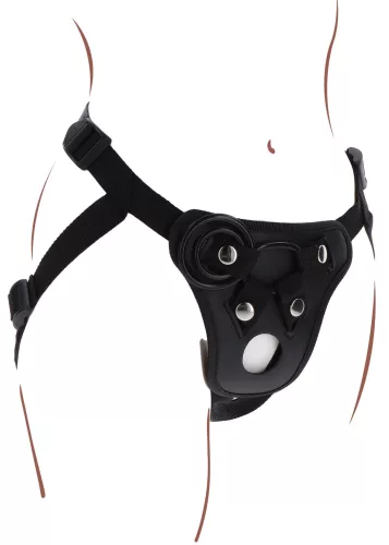 Prémium övvel rögzíthető dildo - élvezetes felfedezés