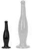 Prémium Plug Bottle S – fekete anális izgató 16 cm