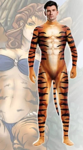 Tigris jelmez – érzéki cosplay prémium stílusban