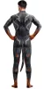 Fekete-Fás Cosplay Jumpsuit - Sexy Farkas Ember Stílusban