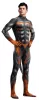 Fekete-Fás Cosplay Jumpsuit - Sexy Farkas Ember Stílusban