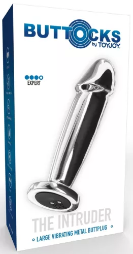 Intruder – 10,7 cm-es vibráló anális dugó
