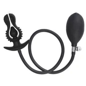 Virág alakú felfújható anális dugó - 9 x 4,8 cm