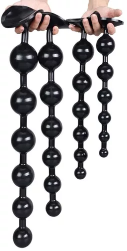 Somass XL – prémium intim golyók fekete színben