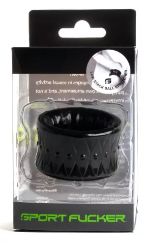 Ballstretcher Soft – prémium lágy herefeszítő feketében