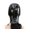 Black Texie – latex balaklava érzéki átöleléssel