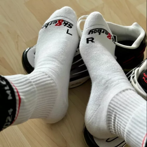 MLC Munich 1974 – stílusos fehér zoknik